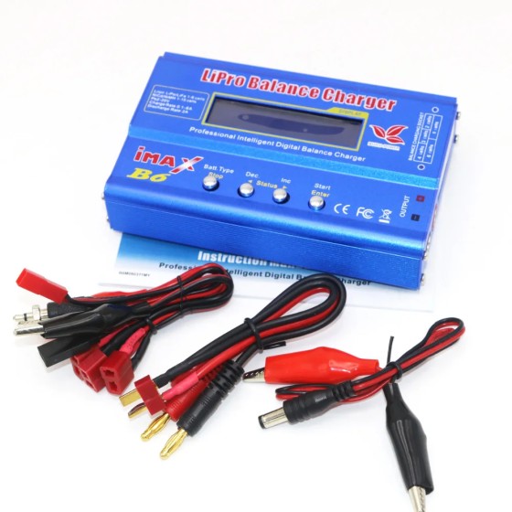 Wholesale IMAX B6 80W Battery Charger NiMh Li-ion Ni-Cd Digital RC Balance Charger Discharger for Rc Drone